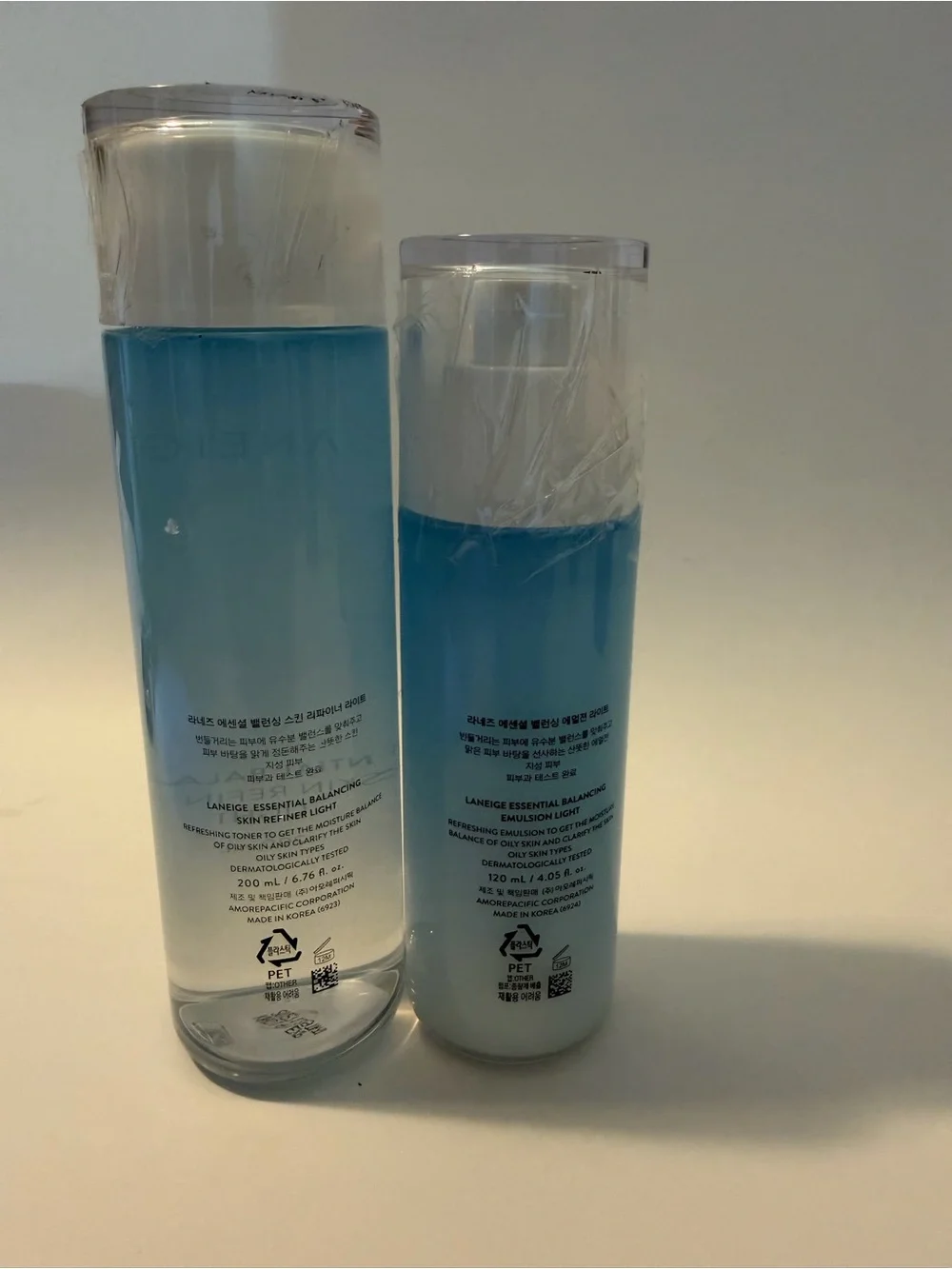 LANEIGE Blue Essential Balancing Skin Refiner & Emulsion Set